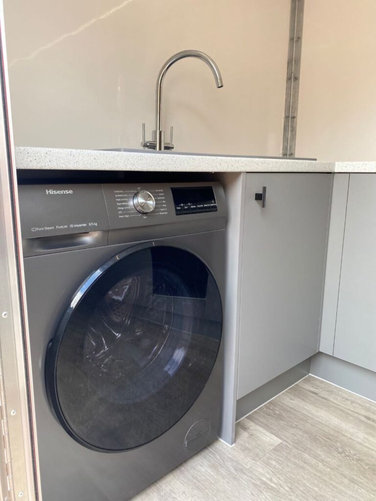 Portable Kitchen Pod - washing machine