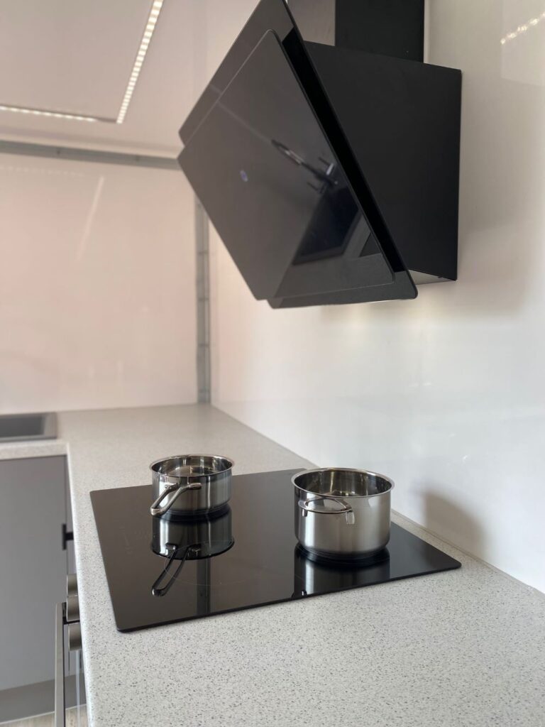 Portable Kitchen Pod - stove area