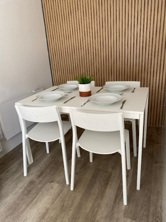 Portable Kitchen Pod - Our larger pod has ample space for 4 person dining.